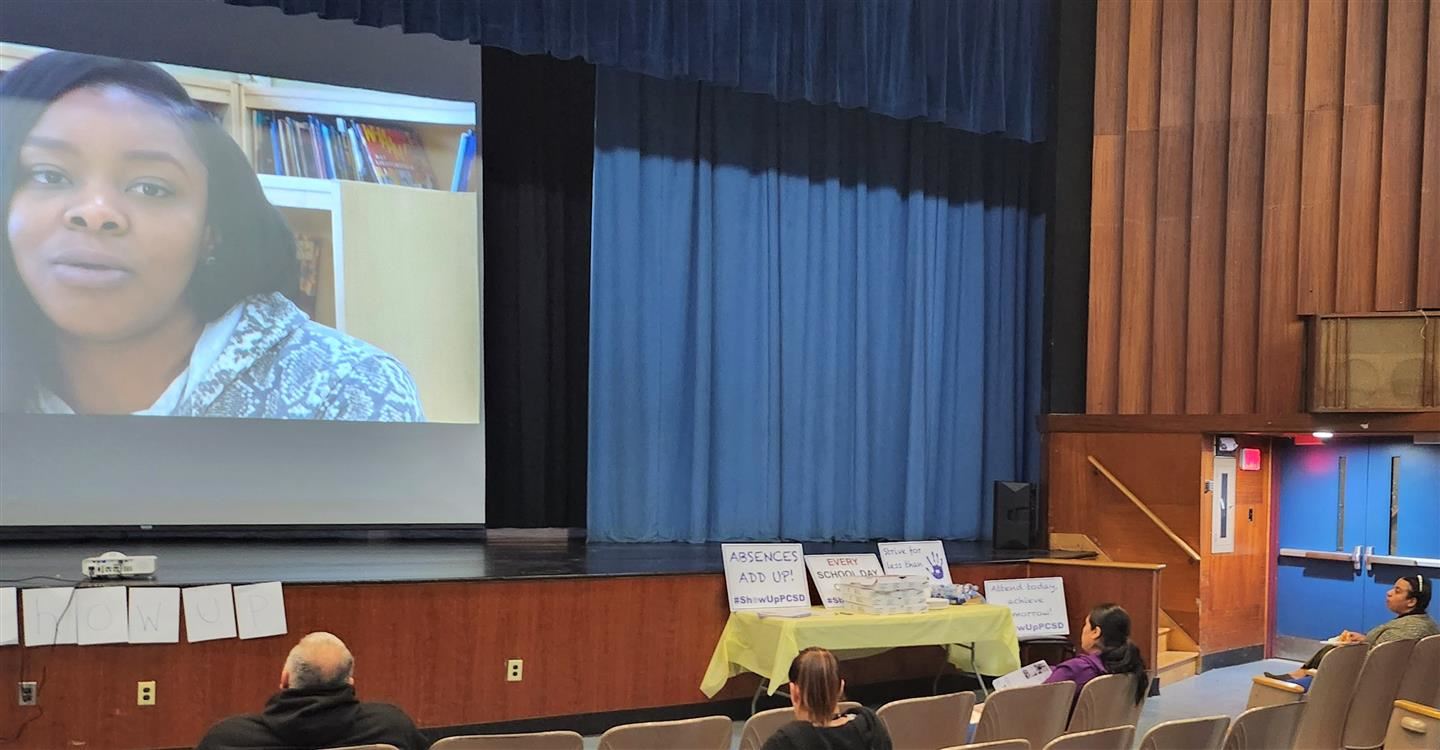 Parent attendance workshop at PHS
